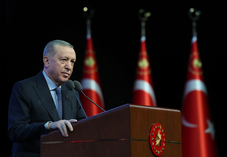 Cumhurbaşkanı Erdoğan, DSİ Tarafından Tamamlanan 369 Tesisin Açılış Töreninde Konuştu